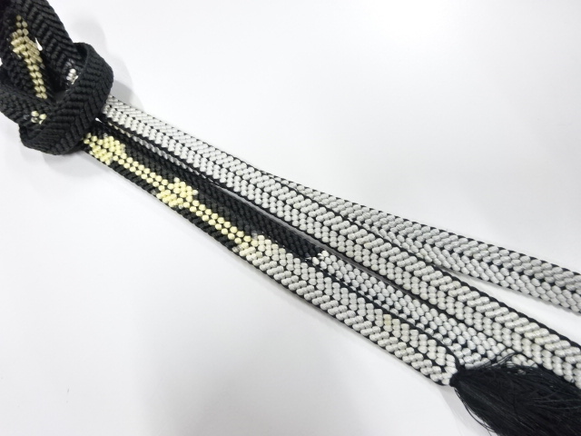 正絹　手組帯締め